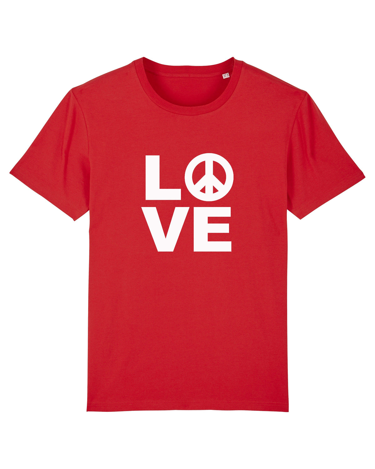T-shirt rouge unisexe P&Love