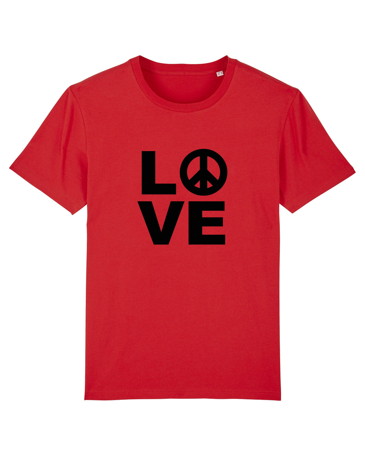 T-shirt rouge unisexe P&Love