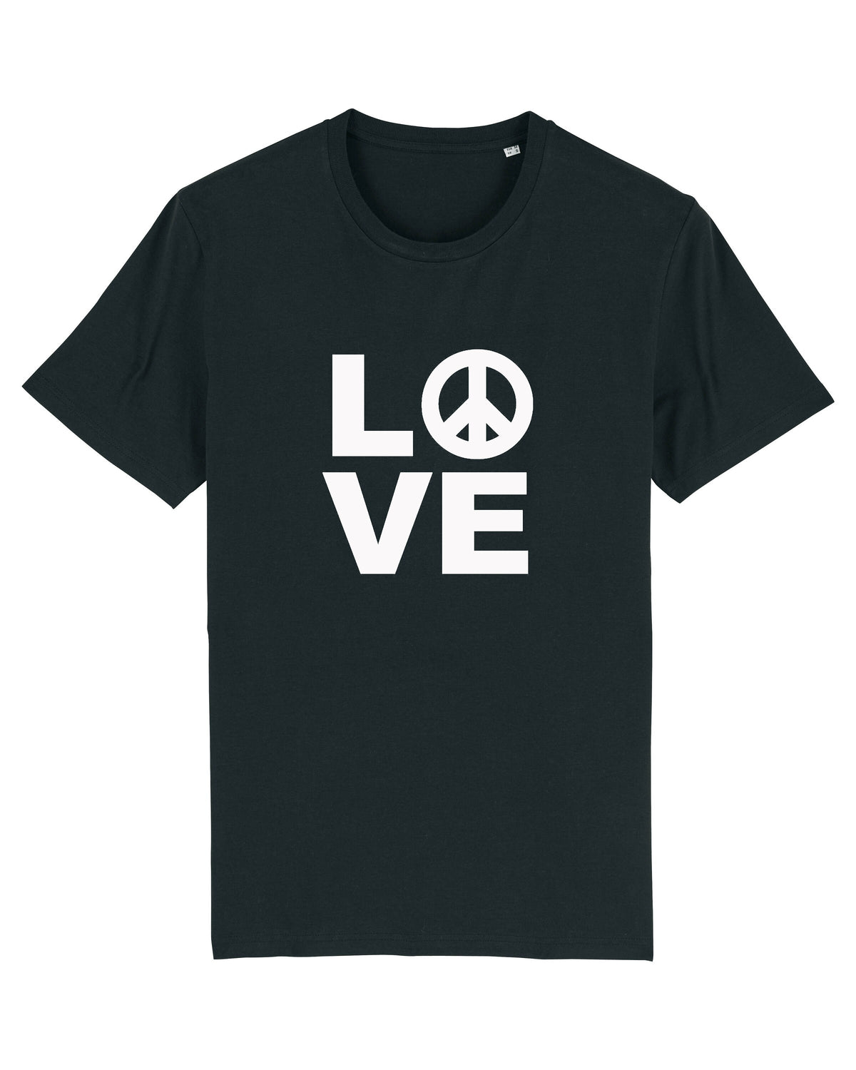 T-shirt noir unisexe P&Love