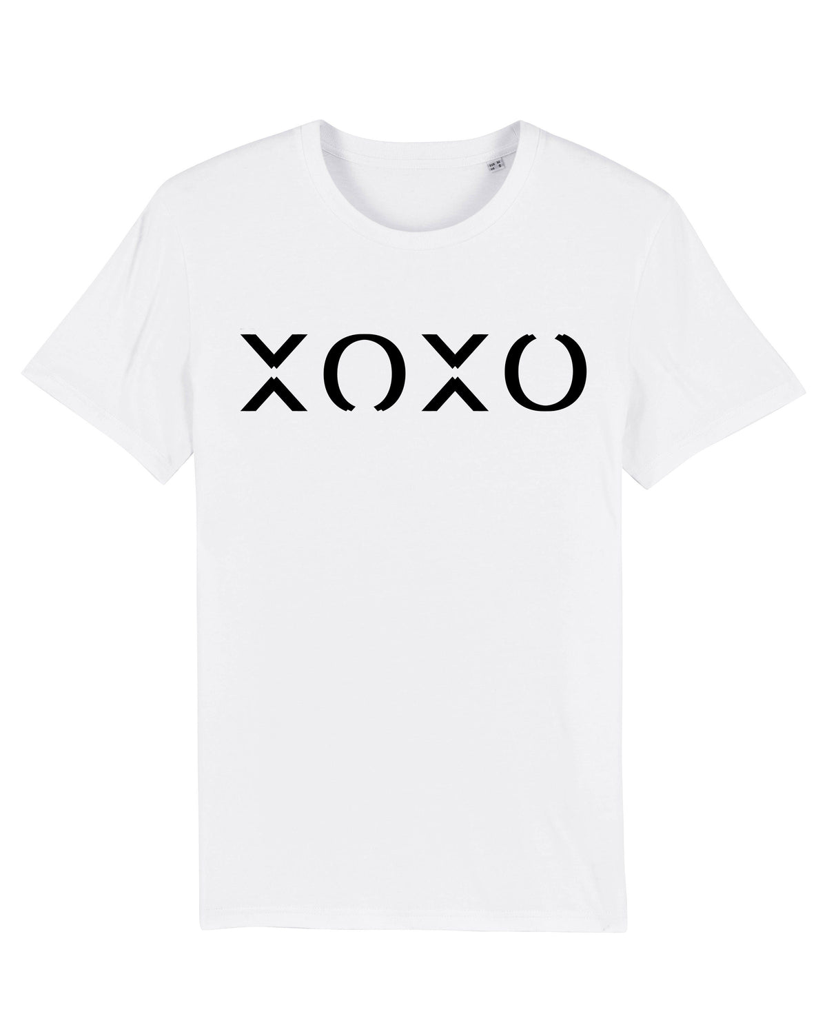 T-shirt blanc unisexe XOXO