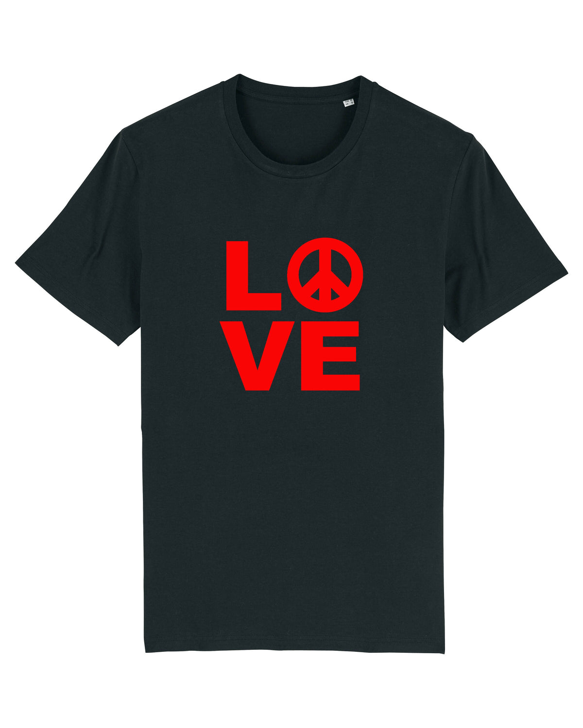 T-shirt noir unisexe P&Love