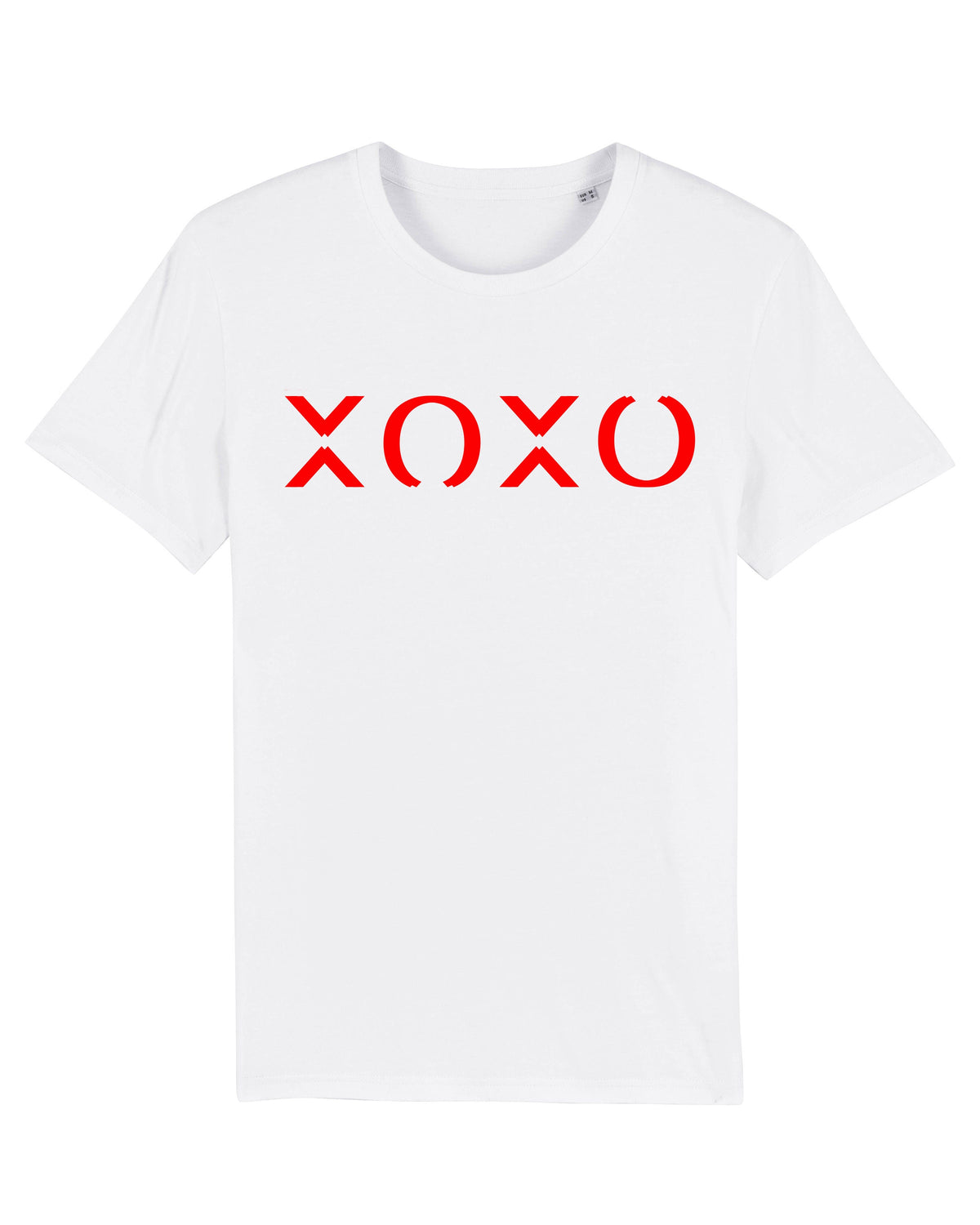 T-shirt blanc unisexe XOXO