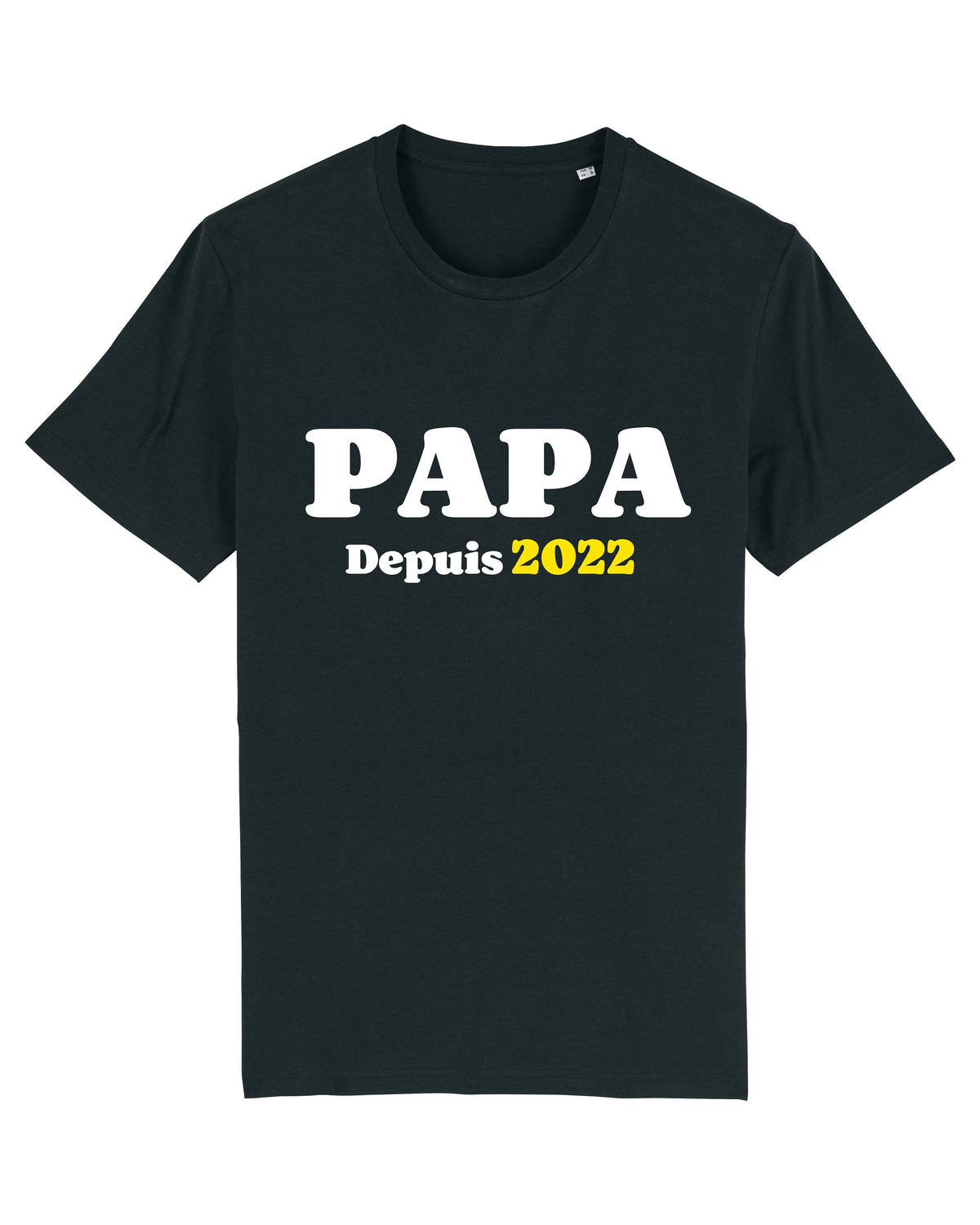 T-shirt fête des pères à personnaliser — Papa depuis…