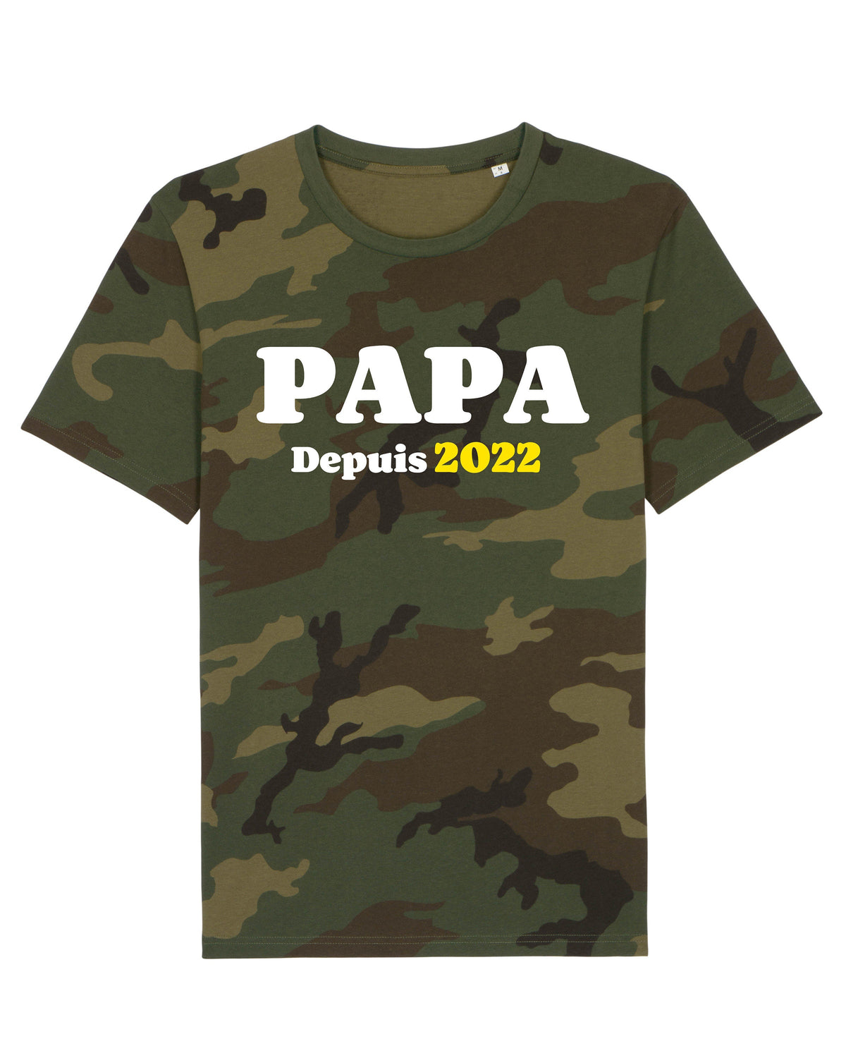 T-shirt fête des pères à personnaliser — Papa depuis…