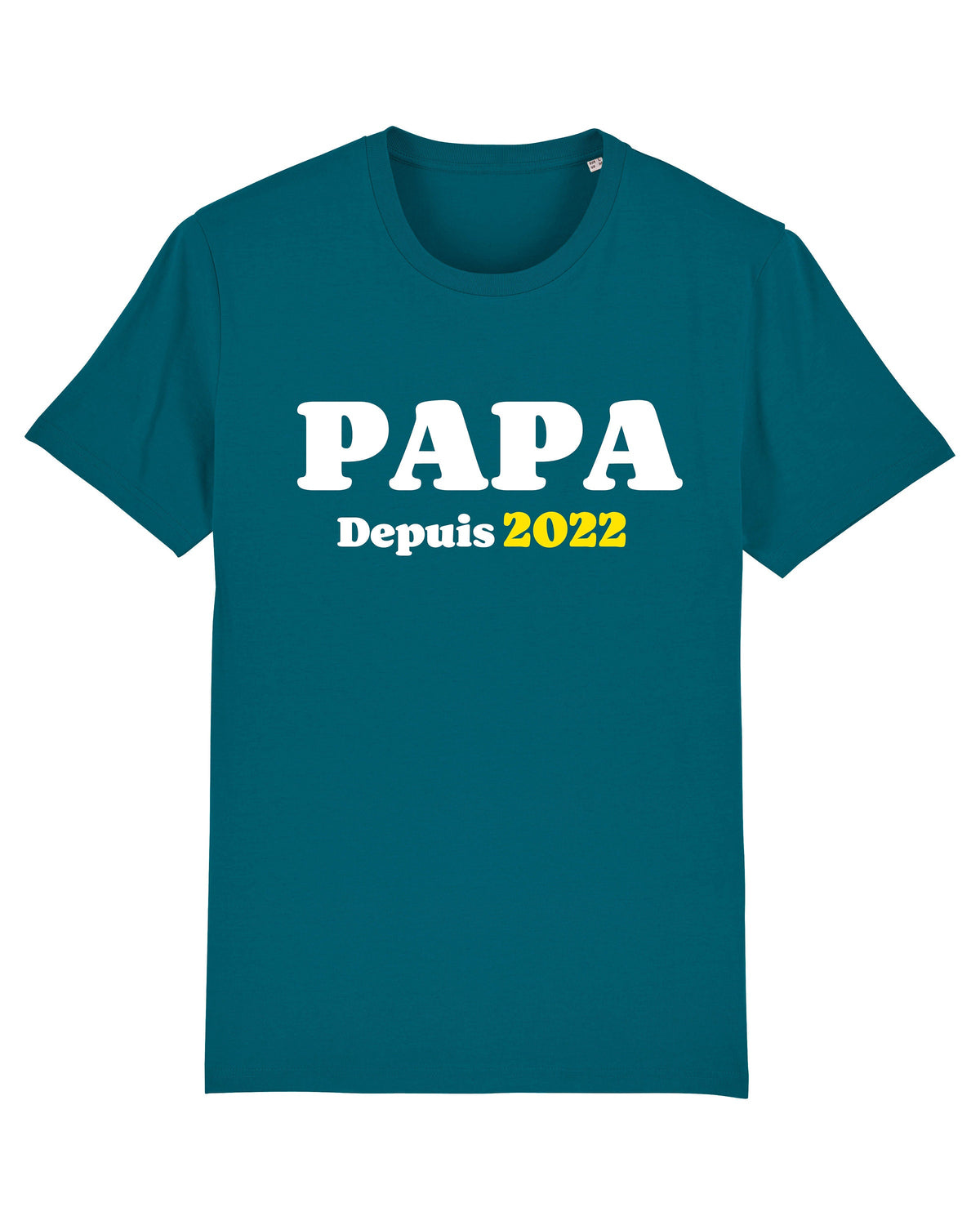T-shirt fête des pères à personnaliser — Papa depuis…