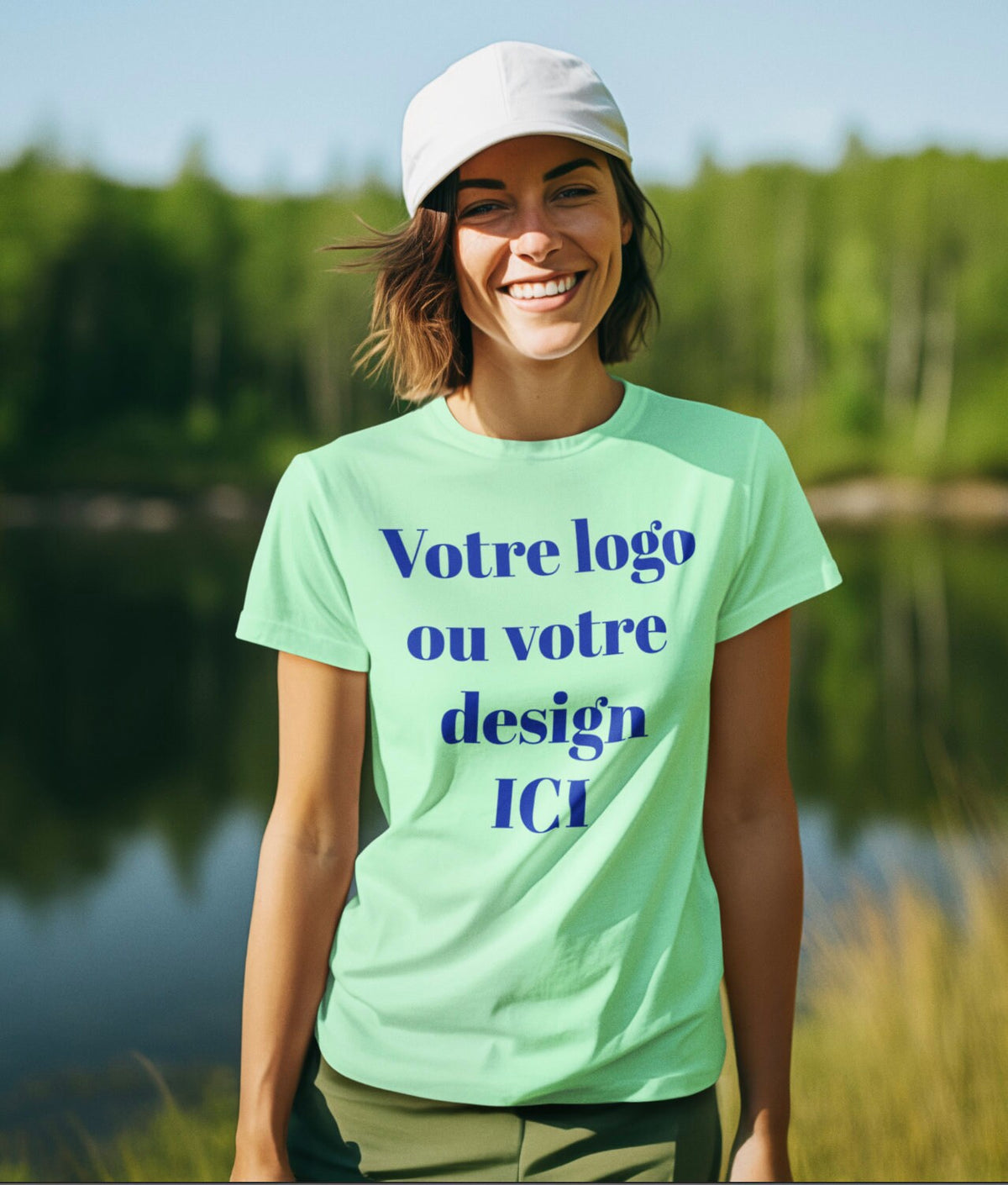 T-shirt personnalisé bio unisexe