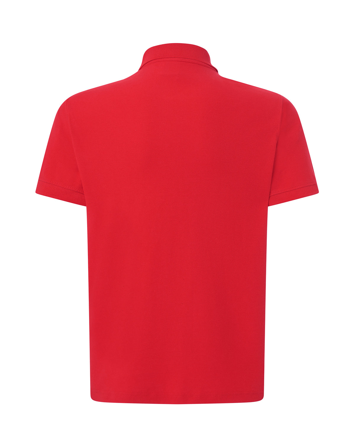 Polo classic rouge personnalisable - dos