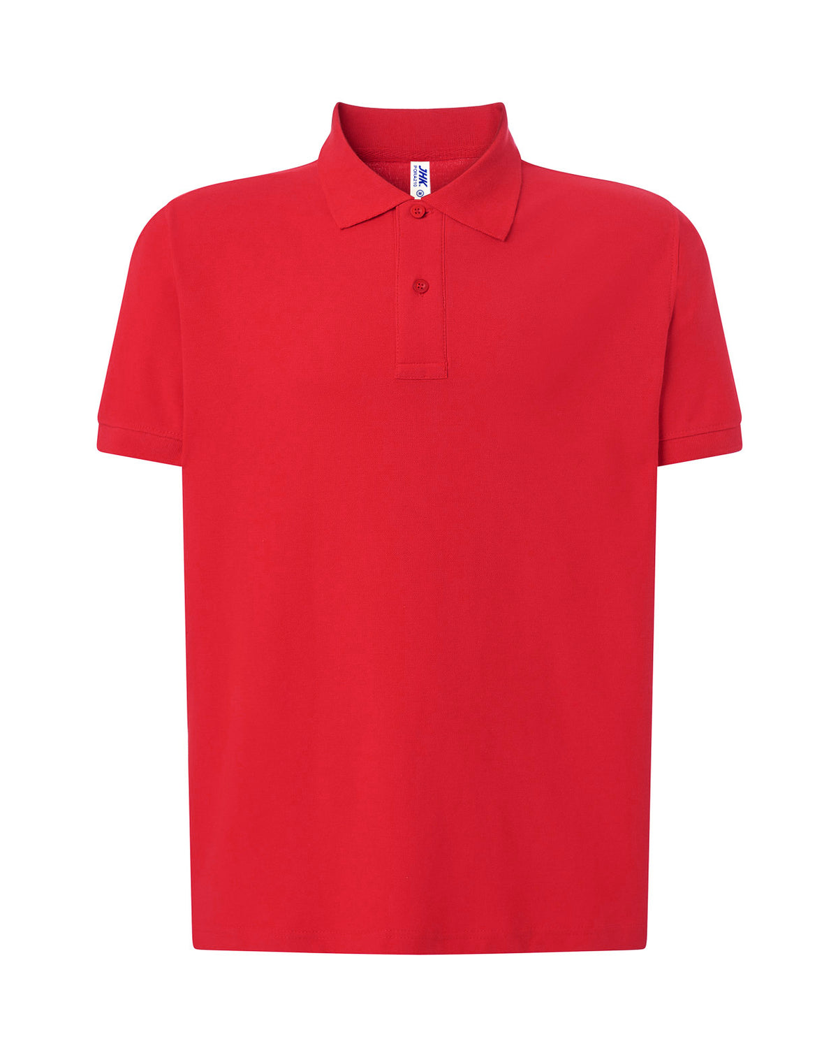 Polo classic rouge personnalisable - face