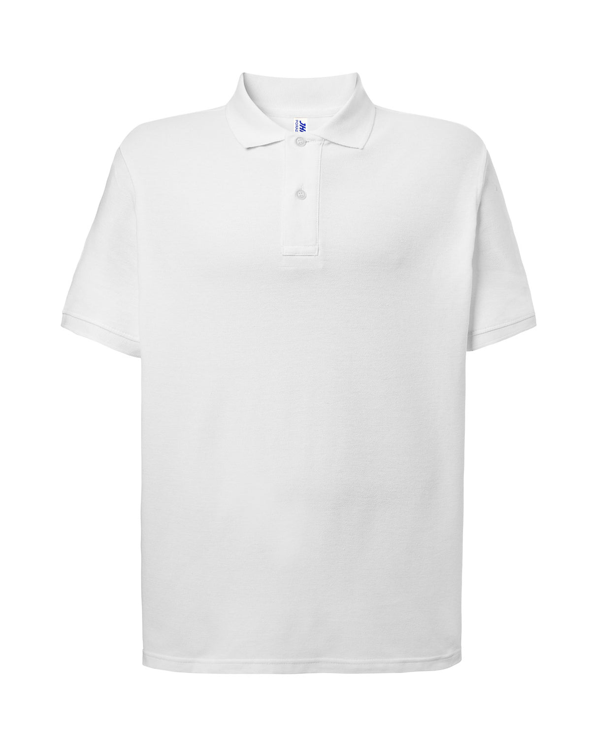 Polo classic blanc personnalisable - face
