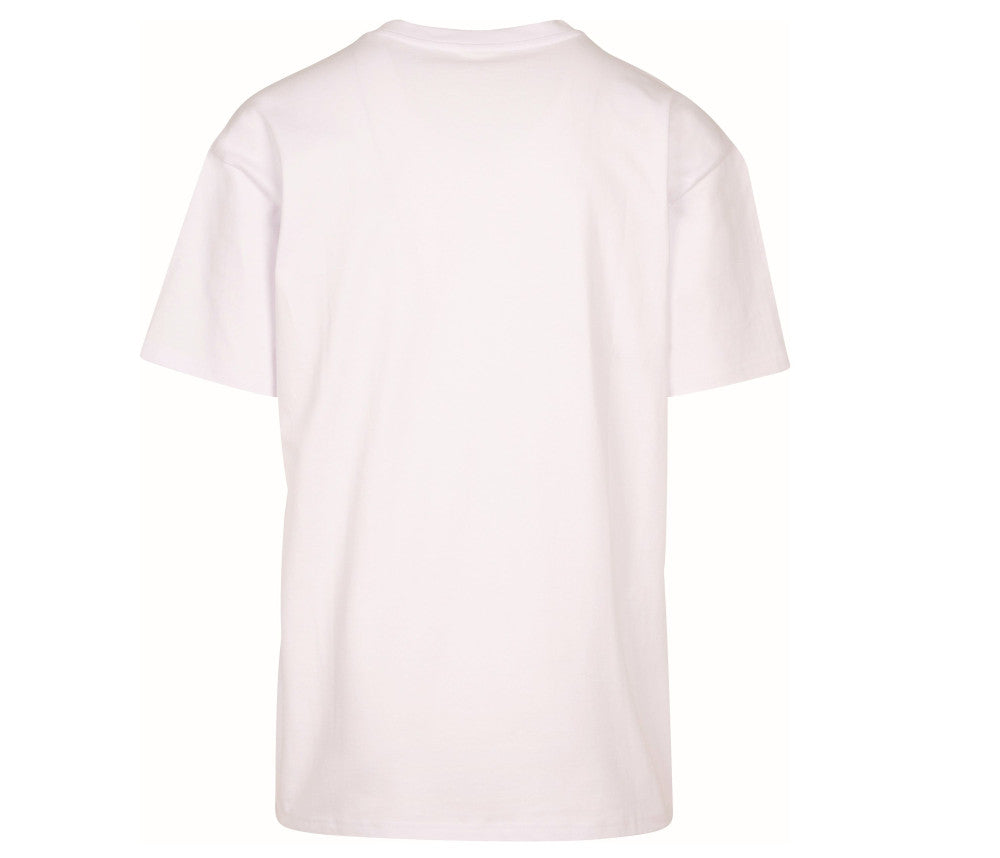 T-shirt oversize lourd blanc personnalisable - dos